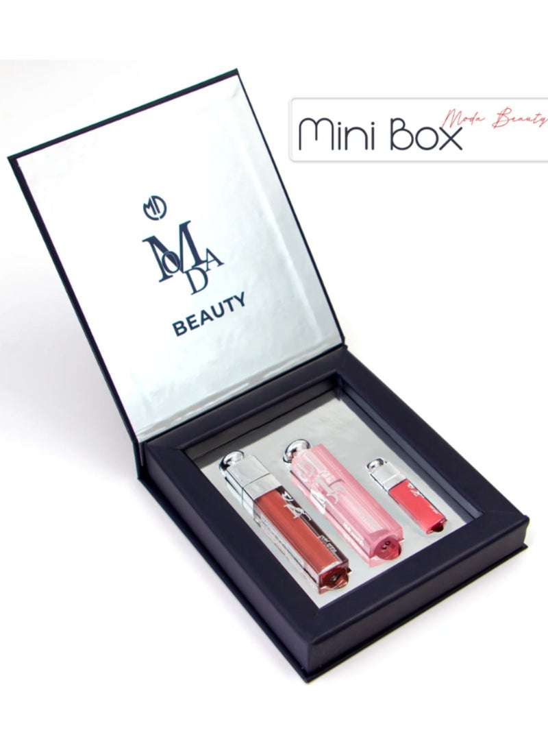 Moda Beauty Box – Nude Brown Shade - Image 1